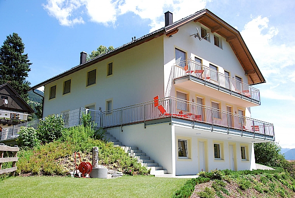 Ferienhaus Pflaum - Von Außen seitlich