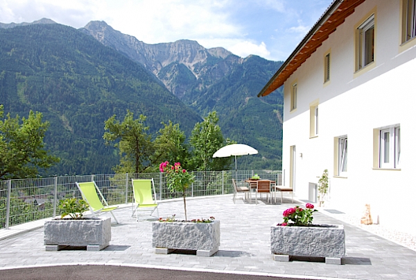 Haus Pflaum Slider Bild - Ansicht Terrasse